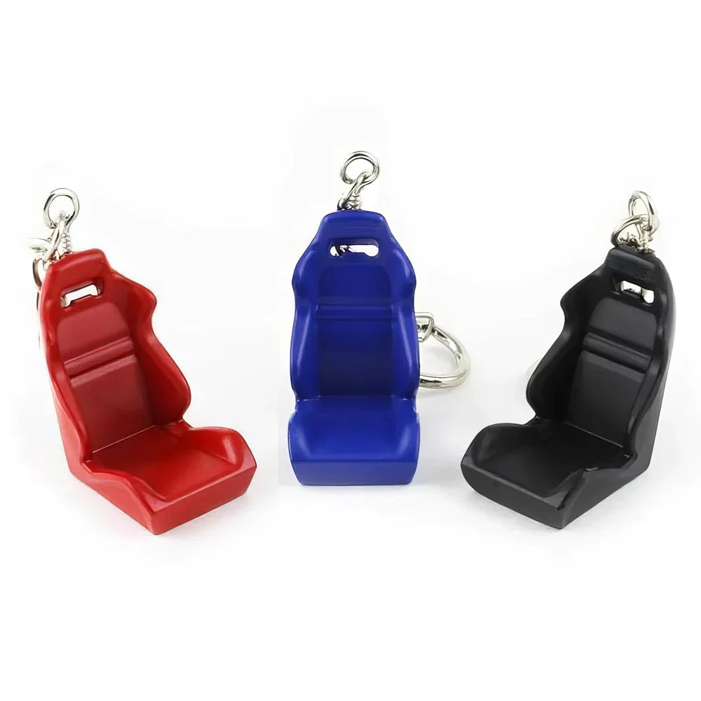 Concave Car Wheel Keychain